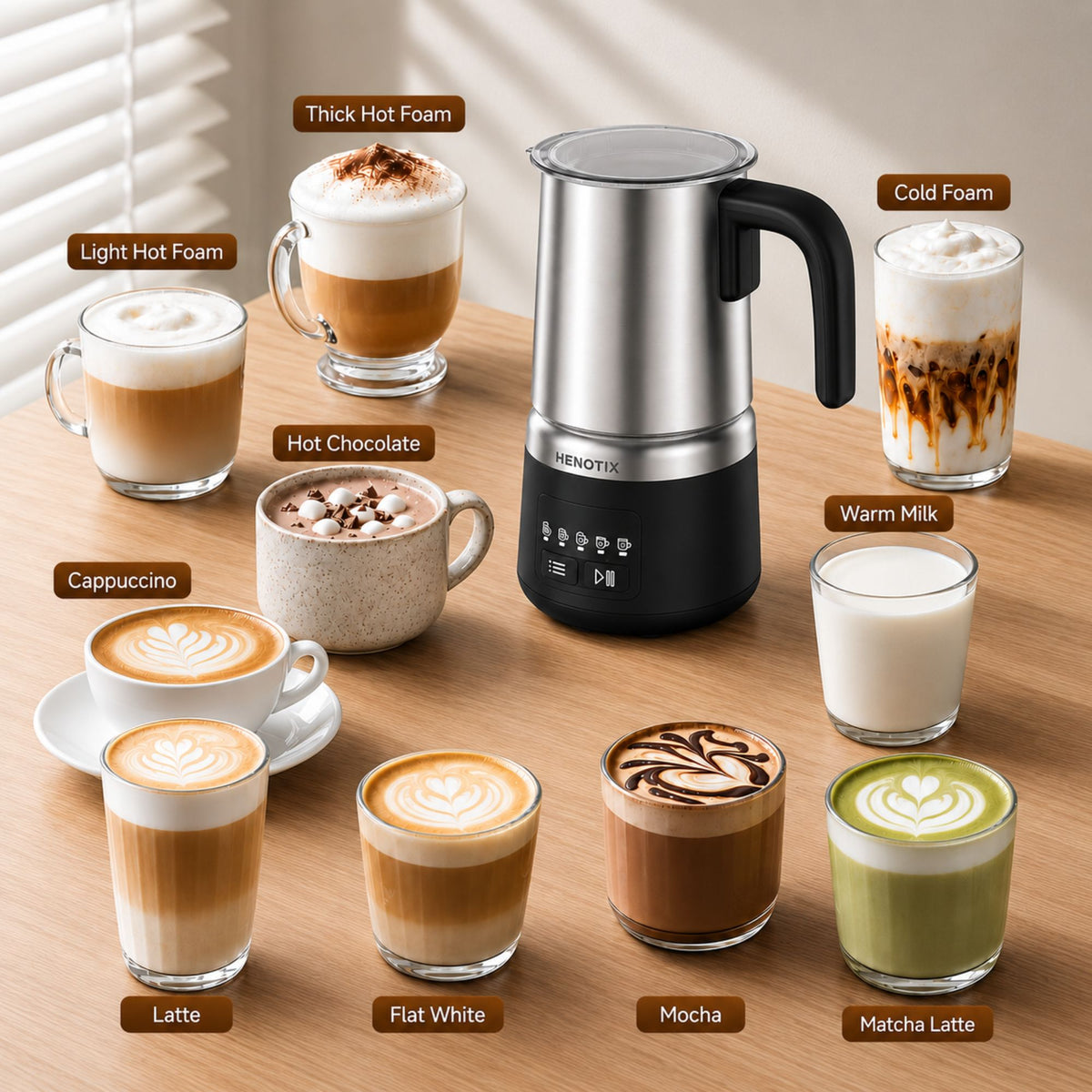 HMF07 Electric Milk Frother
